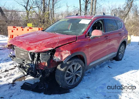 2020 Hyundai Santa Fe Sel из США, поврежденный, VIN 5NMS33AD5LH253824